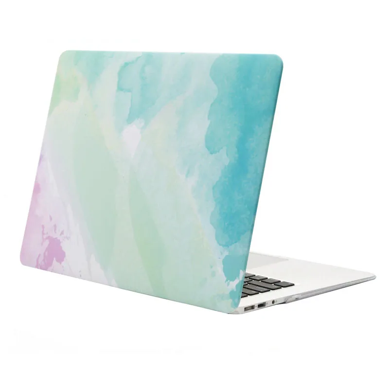 Rainbow Mist Чехол для ноутбука MOSISO Funda для A2159 A1989 A1706 Macbook Pro 13 Touch bar Твердый чехол для нового Mac book Air 13 A1932 - Цвет: Rainbow Mist