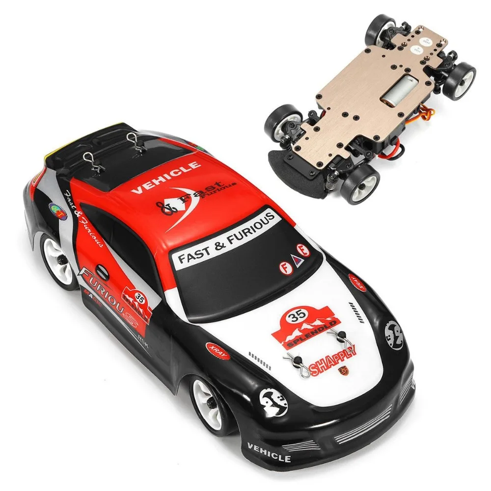 Wltoys K969 масштаб 1:28 30 км/ч высокоскоростной мини Радиоуправляемый автомобиль 2 4G 4WD