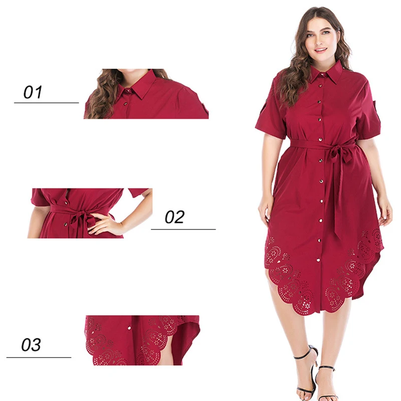 Большие размеры 5XL Blusas Mujer De Moda Лето Красный abaya Дубай кимоно длинный кардиган Женские топы и блузки рубашки одежда