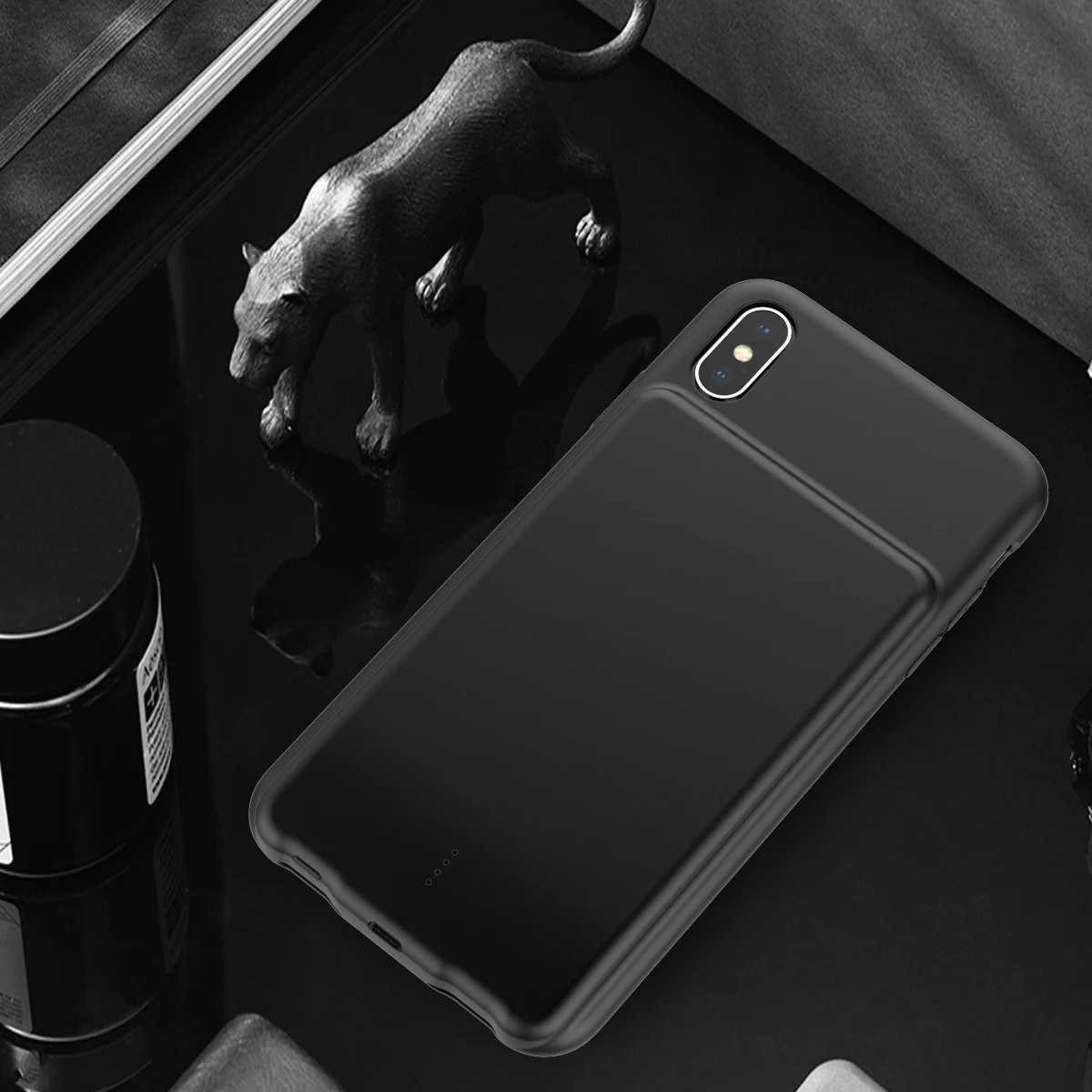 Для iPhone Xs аккумулятор Max зарядное устройство чехол с аудио 5000 мАч перезаряжаемый банк питания внешнее резервное зарядное устройство чехол для iPhone Xs Max