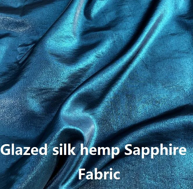 Новый стиль глазурованный шелк и льняной высококачественный волшебный