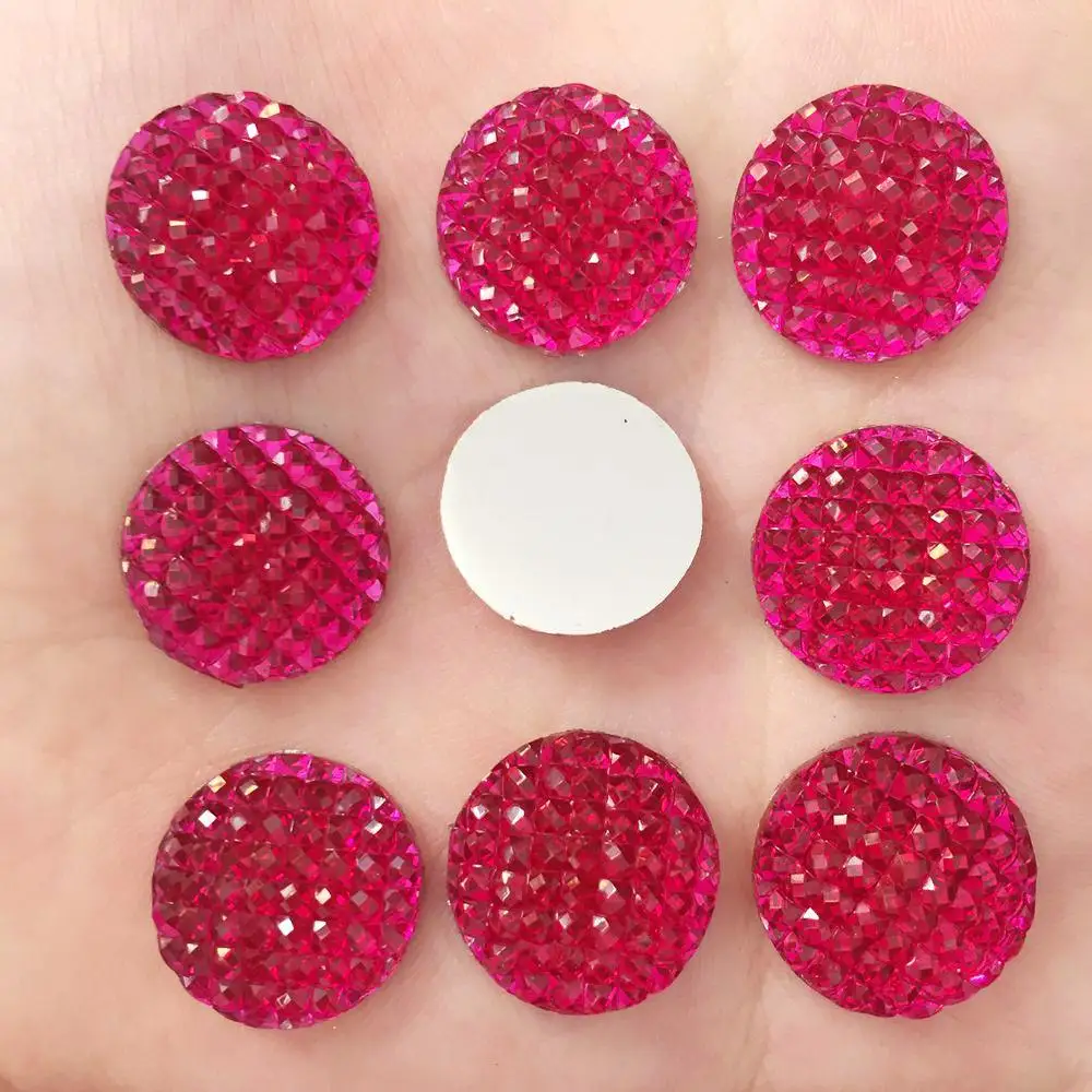 20 шт. круглые кабошоны в горошек 16 мм|rhinestones flatback|flatback rhinestonesdecor clothing |