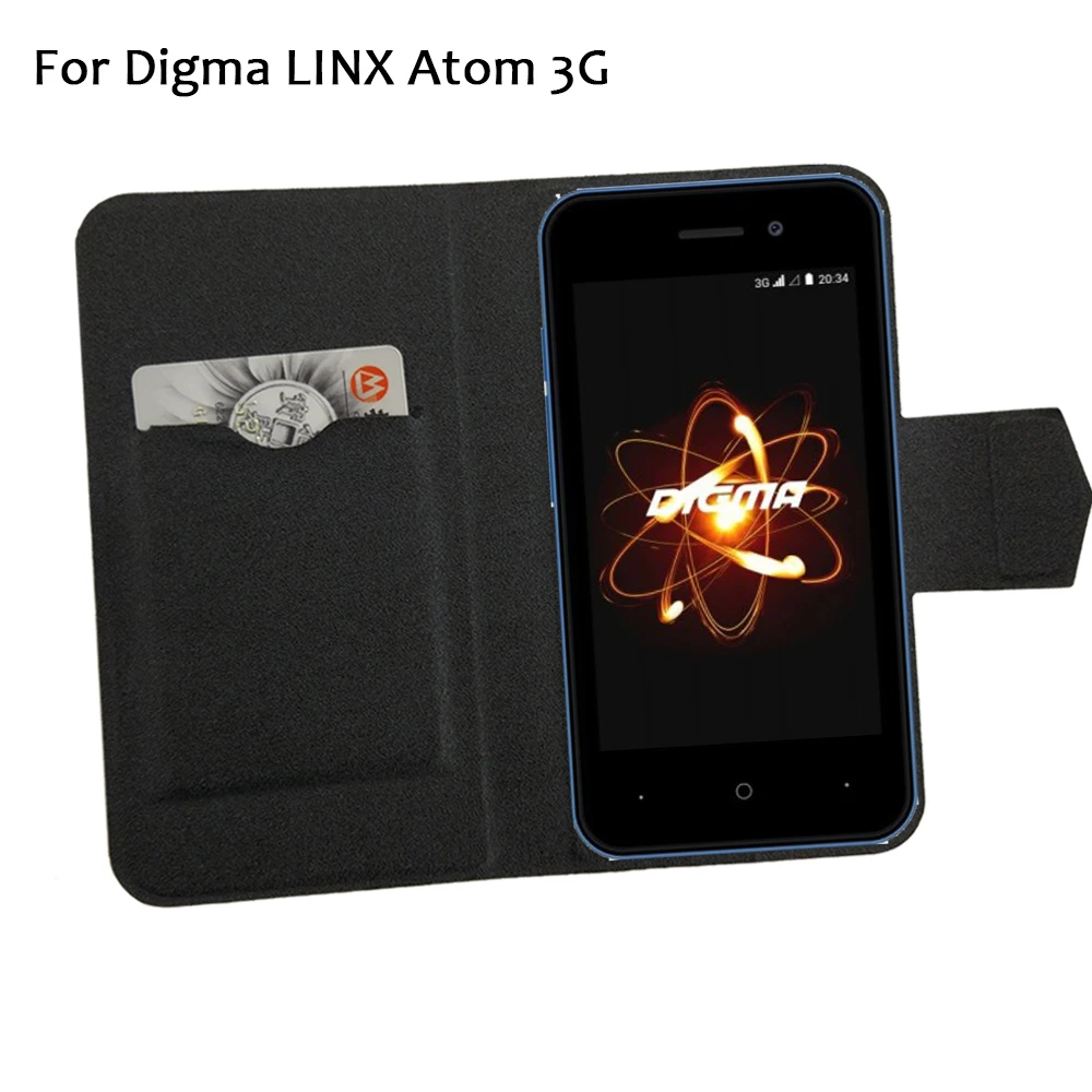 5 видов цветов жарко! Чехол Digma LINX Atom 3G кожаный чехол для телефона заводская цена