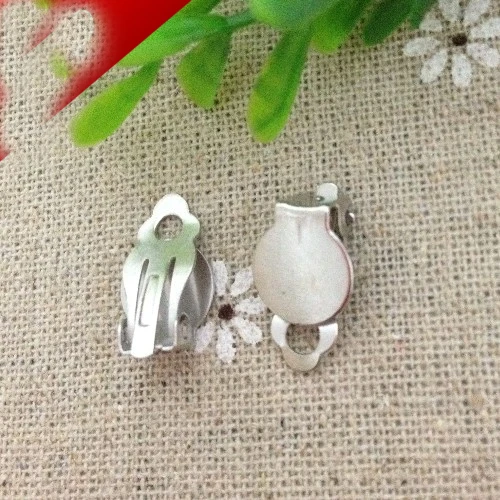 Женские серьги в стиле бохо клипса без косточек не прокалывающая подставка