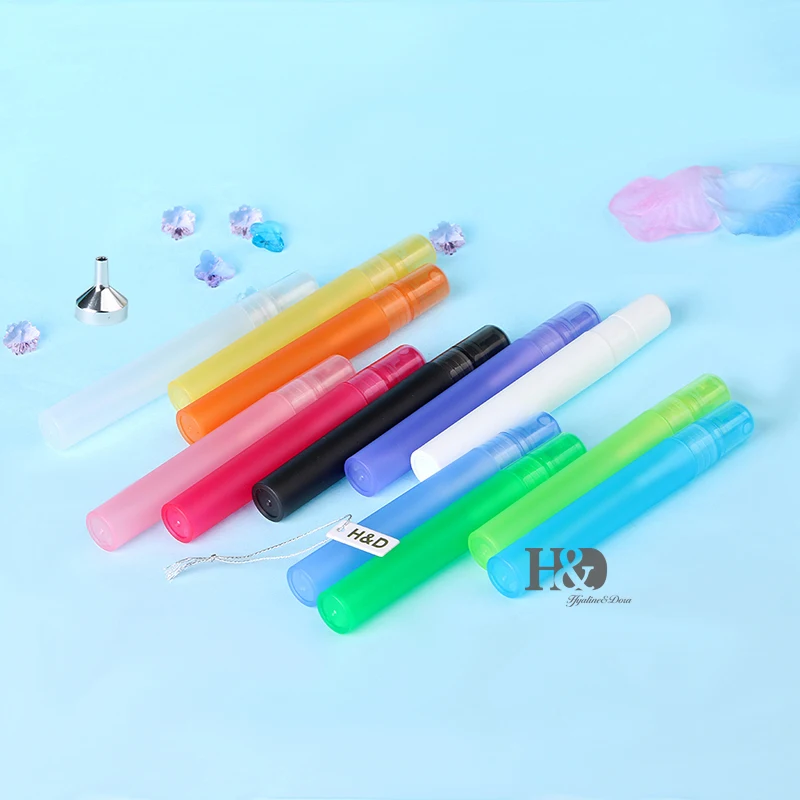 Высокосортная пластиковая бутылка-спрей для духов и домашних животных 10 мл с