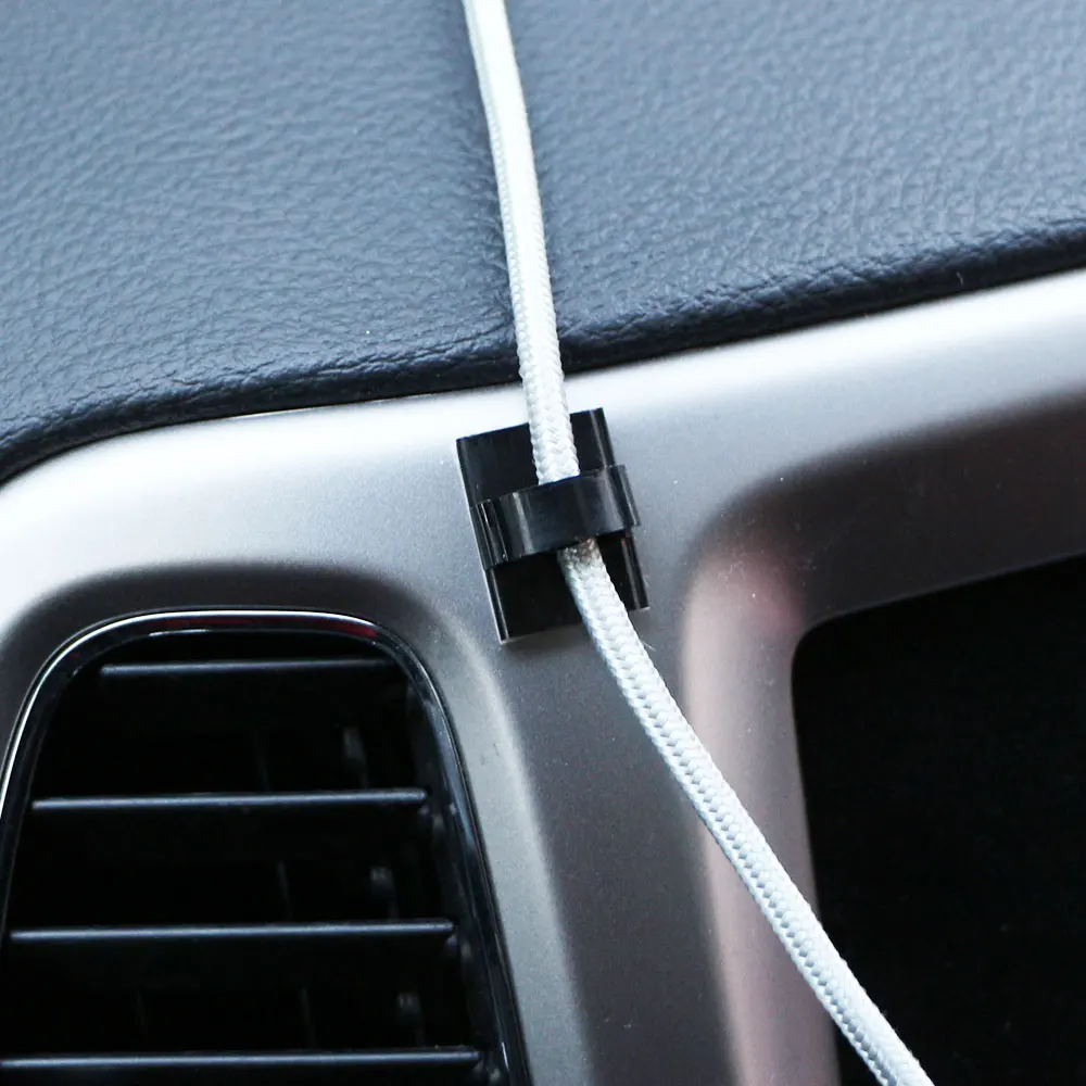 Цветной Автомобильный держатель для кабеля My Life зажим галстука фиксатор