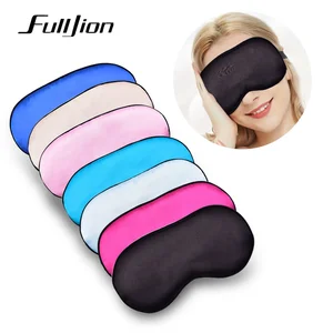 Маска для сна Fulljion, двусторонняя маска для сна из 100% натурального шелка, с мягкой подкладкой, для путешествий, отдыха, повязка на глаза, маска для сна
