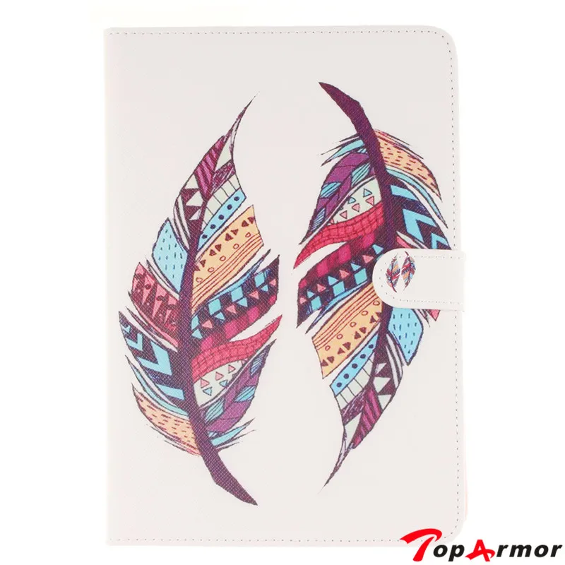 Бренд TopArmor для samsung Galaxy Tab S2 8 0 T710 T715 планшет Мягкий ТПУ + ПУ кожа стенд держатель
