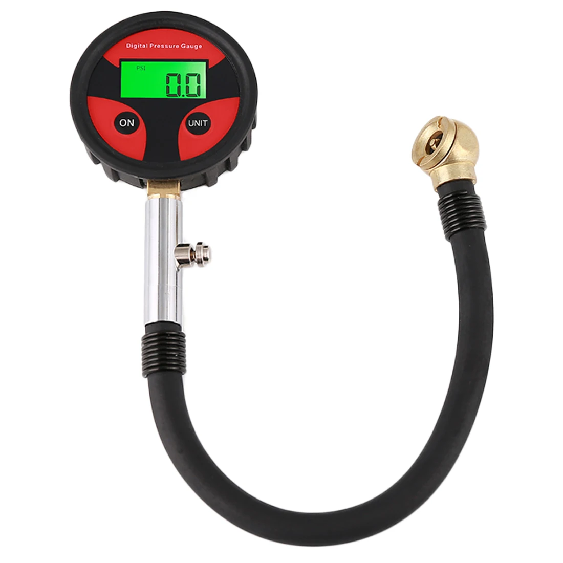 Шаровая Головка универсальная шина LCD цифровой манометр инструмент 0-200PSI