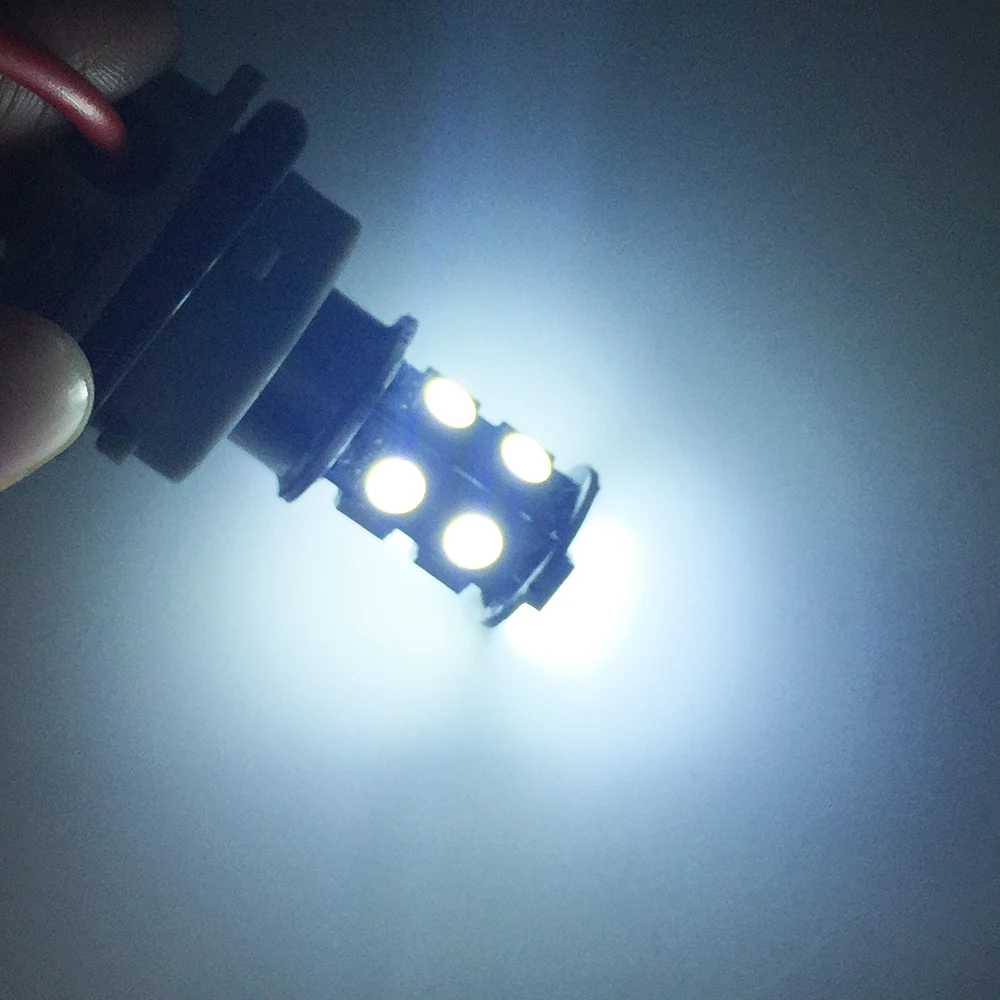 YSY 200 шт. 12 В 24 S25 1156 BAU15S P21/5 Вт 13 SMD 5050 Автомобильные светодиодные указатели поворота
