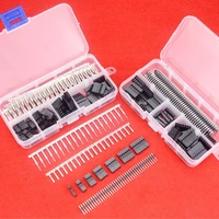 430 pcs 40 pin 2 54mm pitch single row pin headersdupont connector housing femaledupont malefemale pin connector kit