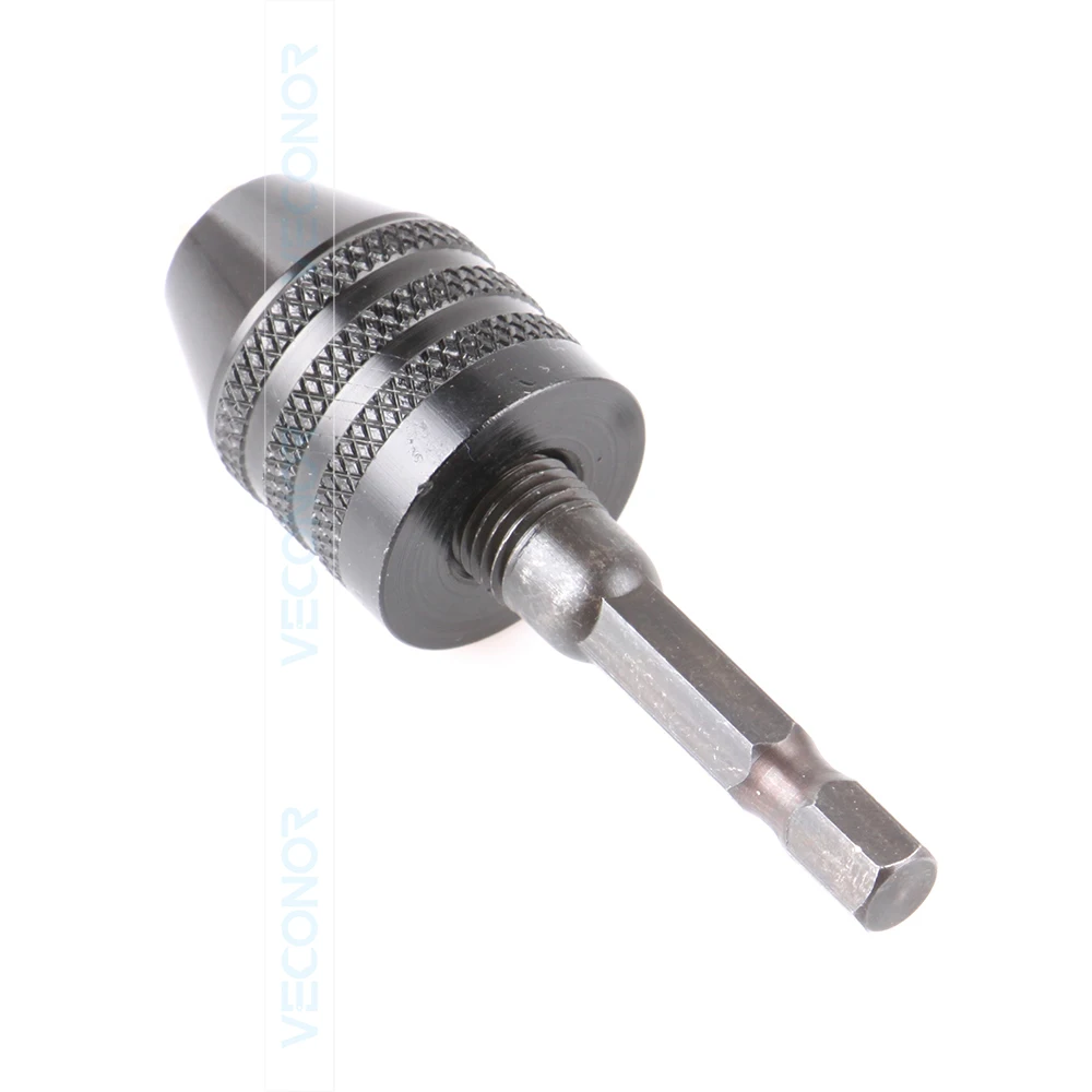 Keyless сверло Chuck 1/4 "Шестигранным хвостовиком влияние отвертка адаптер конвертер