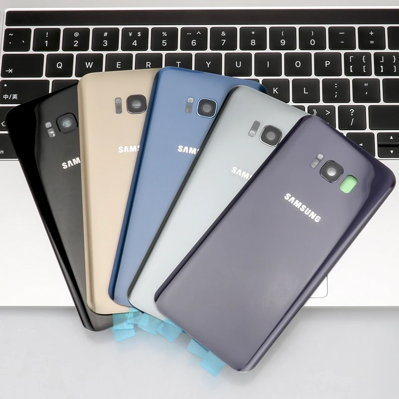 Крышка батарейного отсека для SAMSUNG Galaxy S8 PLUS G955F 6 2 дюйма|Экраны мобильных