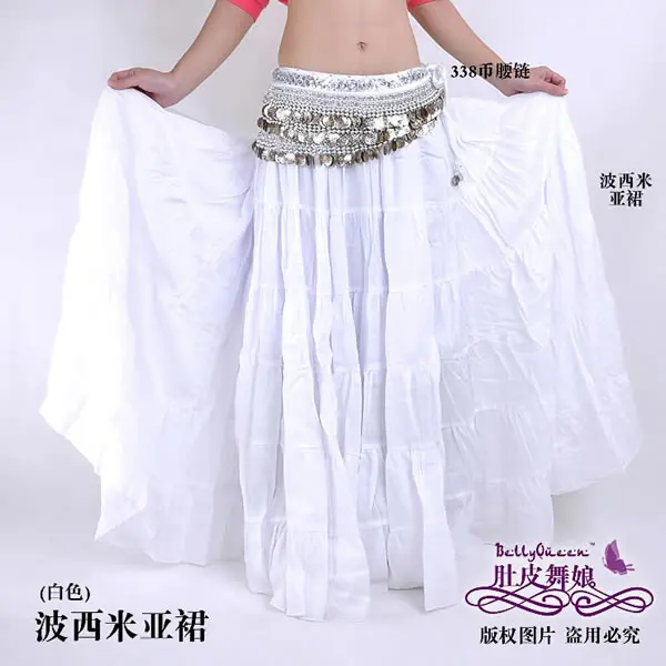 8 метров танец живота костюм Цыганский родовой льняной юбки богемное платье|dress