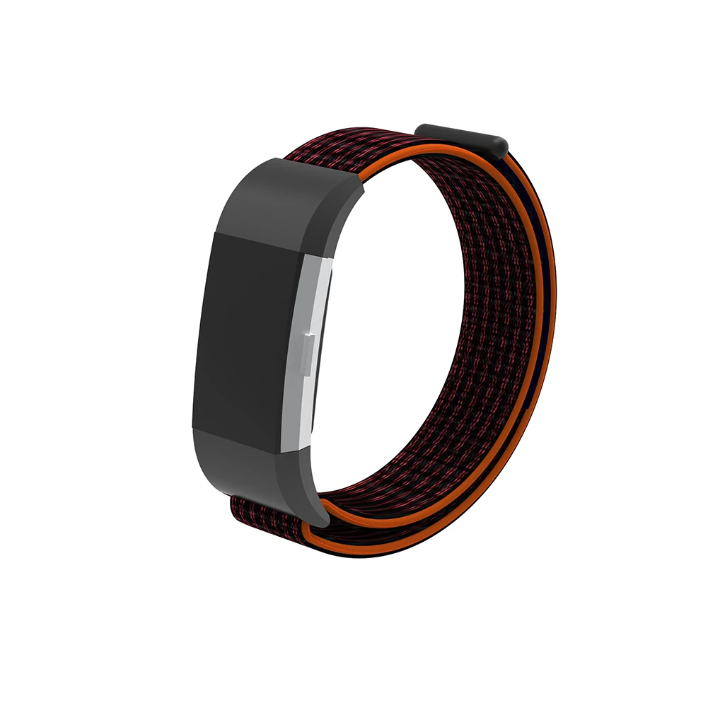 Сменный нейлоновый ремешок для наручных часов ремешок для Fitbit Charge 2 спортивный браслет сменный нейлоновый ремешок для наручных часов