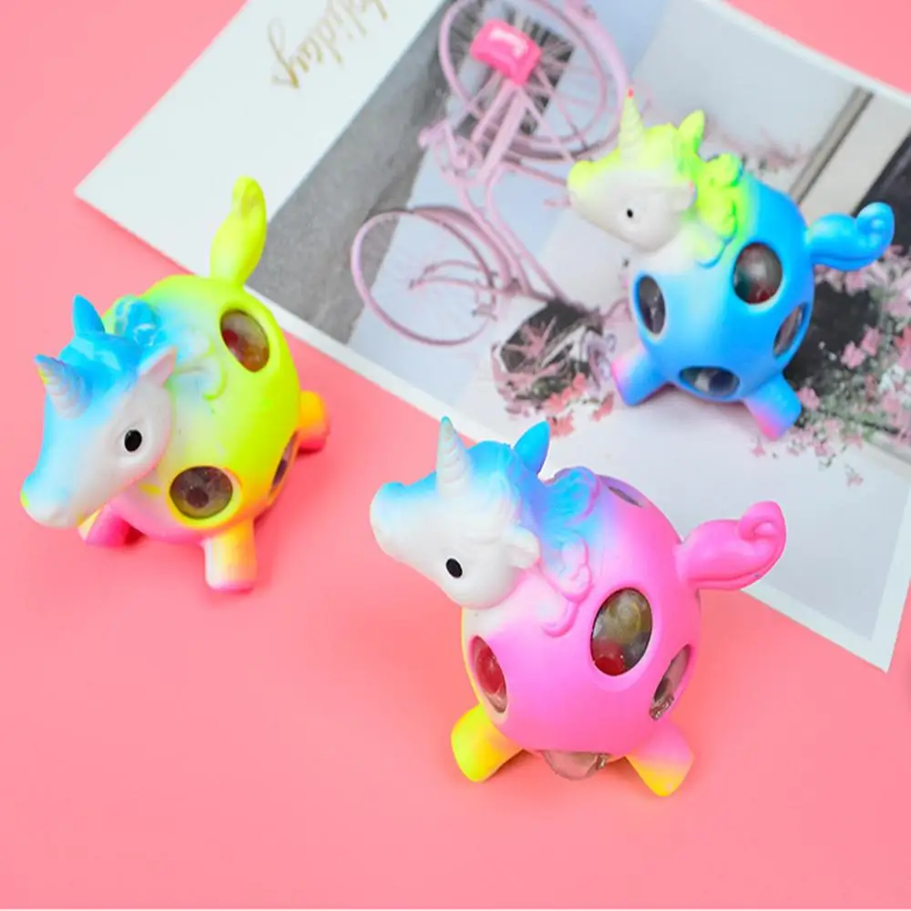 Дадаизма с надписью «Unicorns вентиляционный мяч сжатие приколы, розыгрышки игрушки анти-стресс мяч забавная игрушка-Антистресс игрушка забавные мультипликационные животные