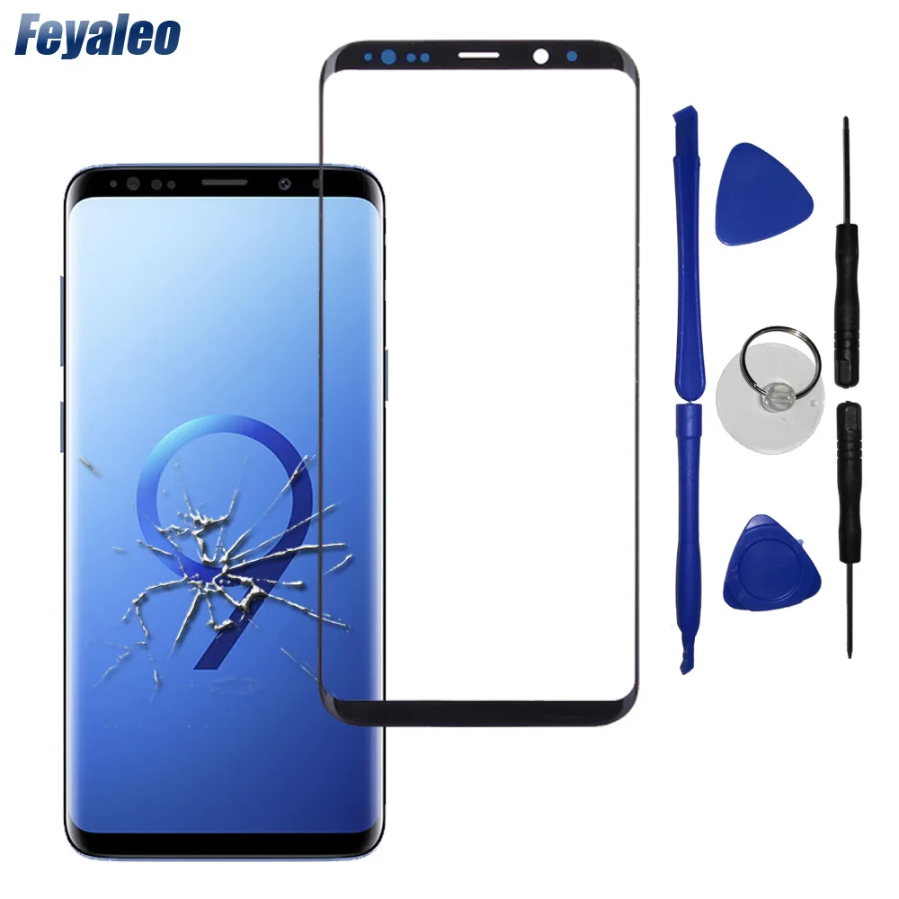 Передняя панель S9Plus для Samsung Galaxy S8 S9 Plus G950 G960 N950 Note 8 сенсорный экран дигитайзер + ЖК