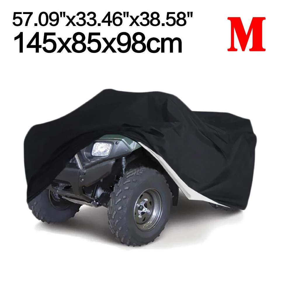 M 190T Waterproof ATV Cover Universal Fit For Polaris Honda Yamaha Can-Am Suzuki