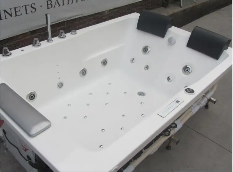 1800 мм Стекловолоконная гидромассажная Ванна акриловая Встраиваемая ванна для