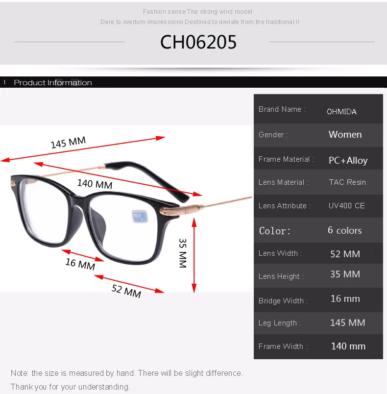 OHMIDA новые модные солнцезащитные очки для близорукости женские серые