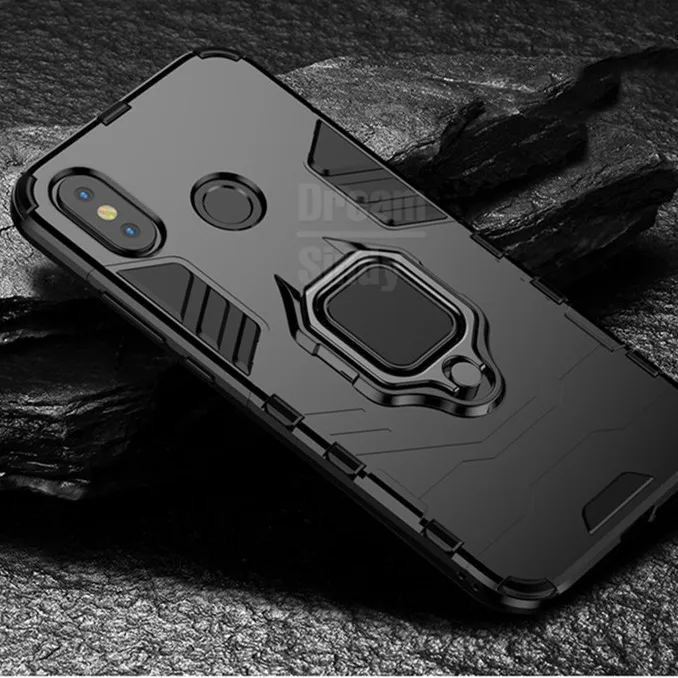 Противоударный защитный чехол для Xiaomi MI 9 SE модное магнитное кольцо