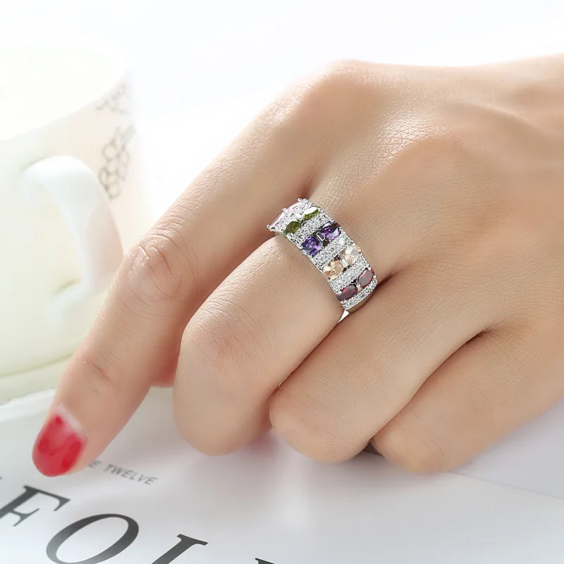 Оптовая продажа красивых простых ювелирных изделий 8 цветов Кристалл от Swarovski