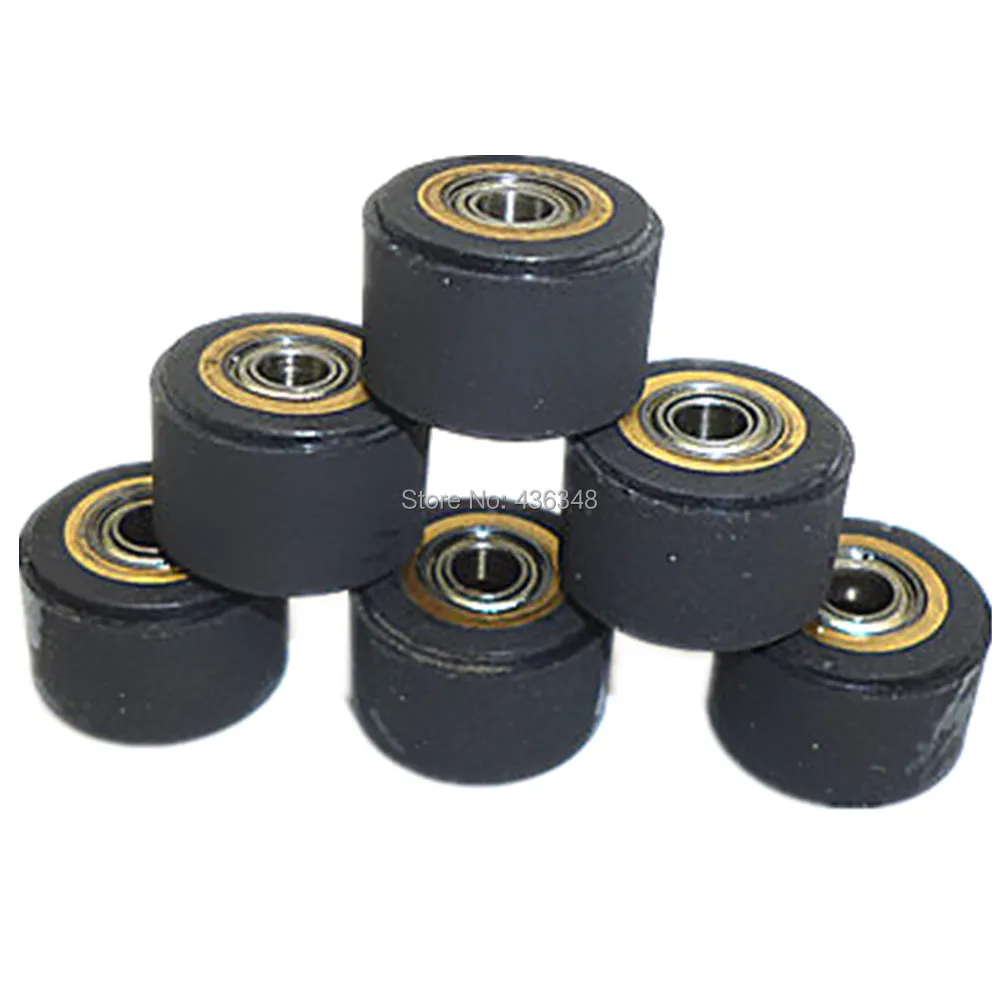 6 шт. прижимной ролик колеса Подшипник 4x11x16 мм для Roland винил режущий плоттер резак