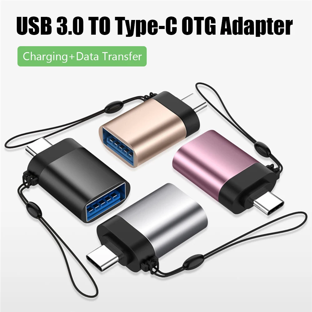 Type C к USB 3,0 конвертер OTG адаптер для зарядки и синхронизации данных кабель для samsung/Android/iPhone/MacBook