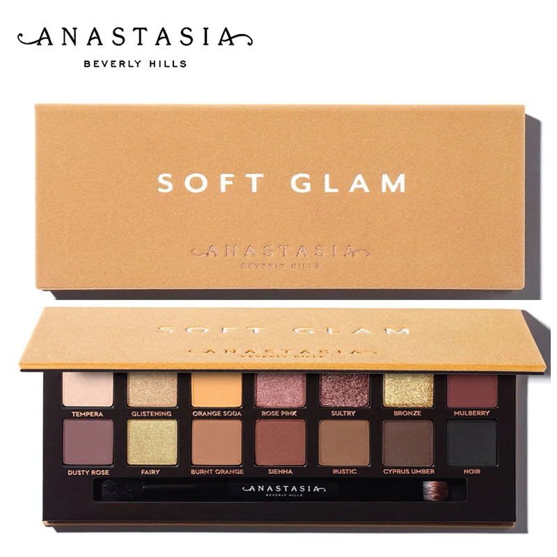 Мягкие Гламурные тени для бровей Anastasia Beverly матовые век век| |
