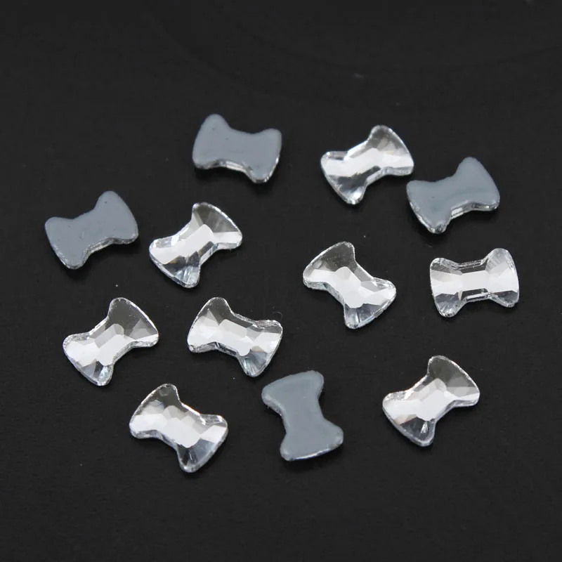 NEW! AAA Grade High quality Crystal Clear 30/100pcs 30 shape hot-fix/glue on Rhinestone for Nail art garments Free shipping | Дом и сад
