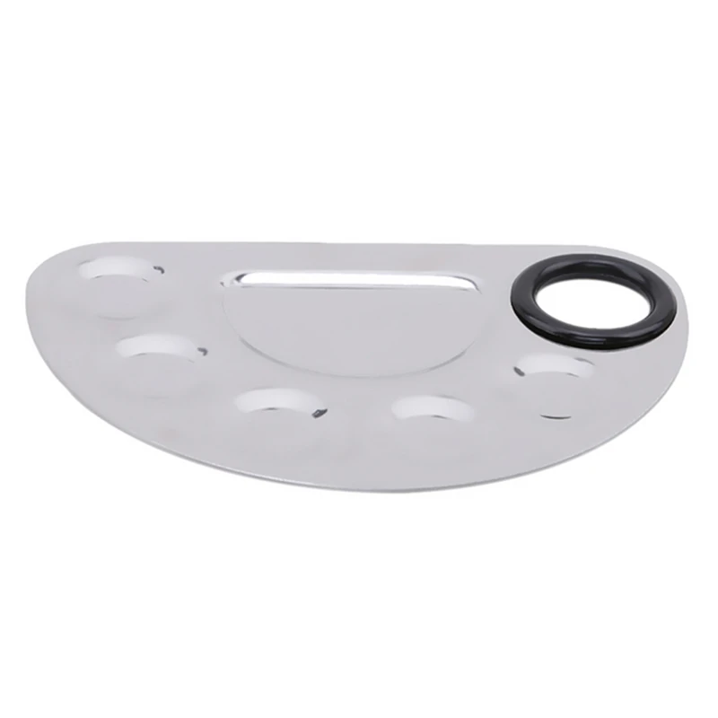 1 набор Палетка из нержавеющей стали для смешивания теней макияжа|Принадлежности