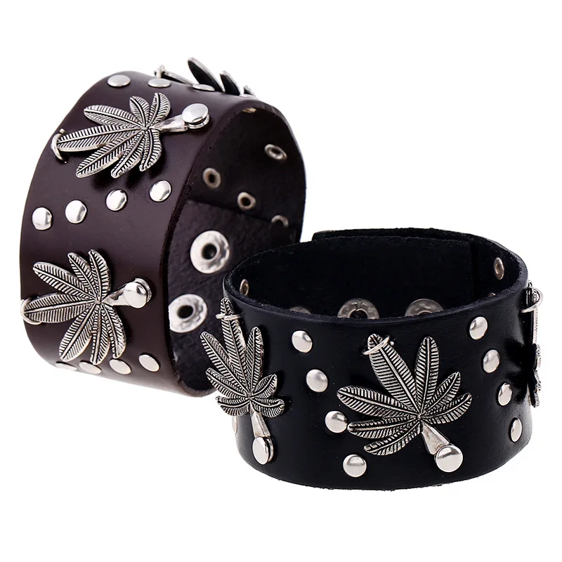 Мужской браслет в стиле панк рок|bracelets for|leather bracelets for womenleather bracelet |