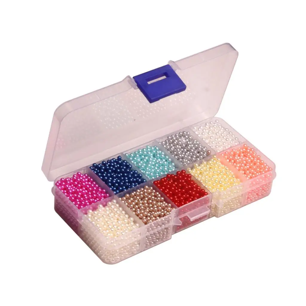 3mm 4mm 5mm 6mm Colored Faux Pearls No Hole ABS Plastic Loose Beads DIY Jewelry Making Craft | Украшения и аксессуары
