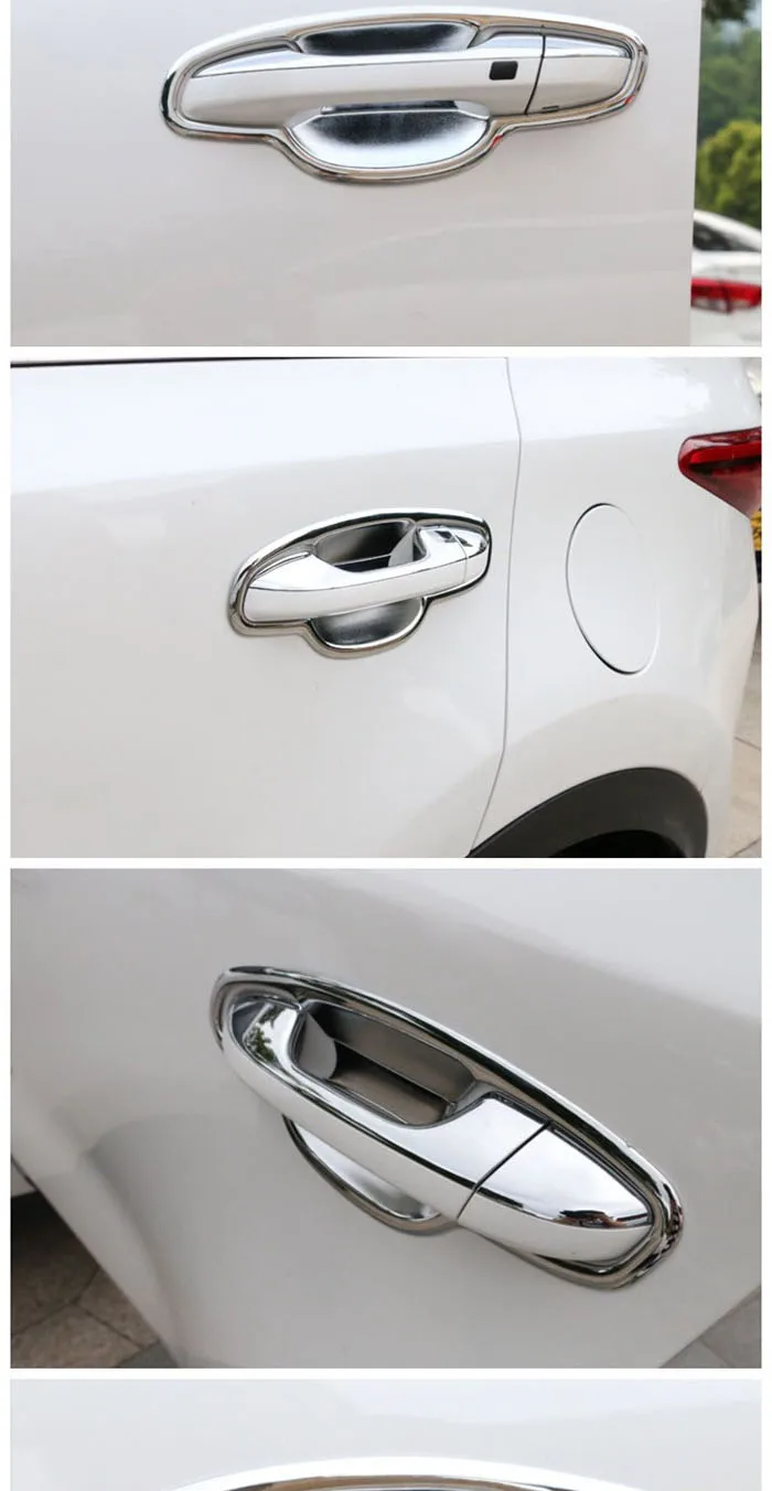 Крышка для дверных ручек KIA SPORTAGE QL хромированная крышка чаши отделки полостей