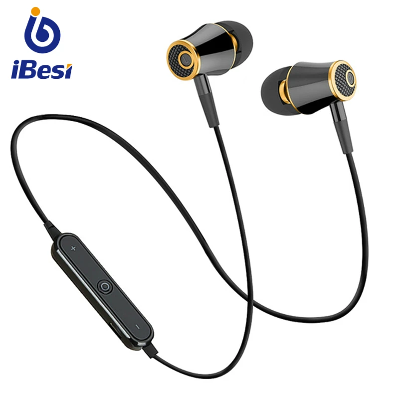 IBESI M64 спортивные Bluetooth наушники Handsfree водонепроницаемые IPX5 Bass Беспроводные с