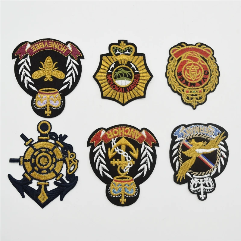 

60pcs Embroidery Sew Iron On Patch Badge Clothes Applique Bag Fabric