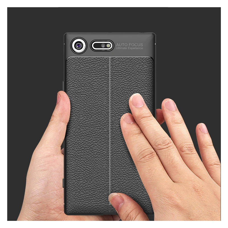 Тонкий силиконовый мягкий чехол из ТПУ премиум класса для Xperia XZ телефонные