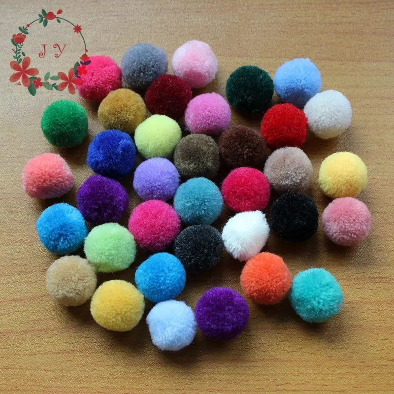 Набор из 150 шт. 0 78 &quot(20 мм) шариков помпонов|pompom yarn|yarn pompomcrochet projects |
