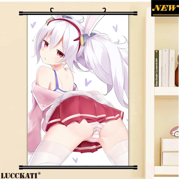 40X60 см Azur переулок Bilan Hangxian игра cameltoe Сексуальная лоли мультфильм аниме Настенная картина плакат прокрутки ткань холст живопись 25