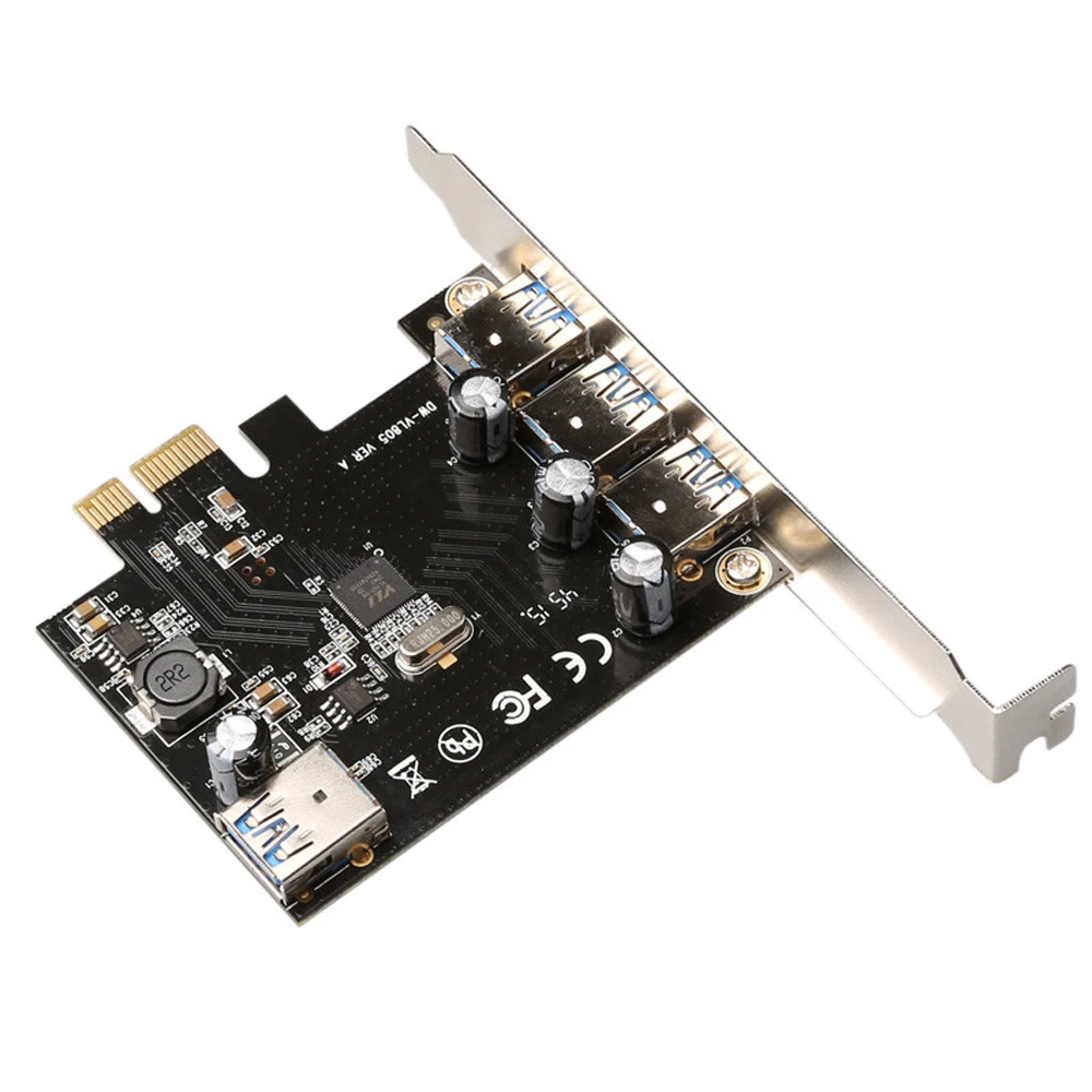5 Гбит/с PCI Express контроллер карты PCI-E до 3 внешних и 1 Внутренний USB 3,0 Тип Женский порты расширения карты концентратор для настольного ПК
