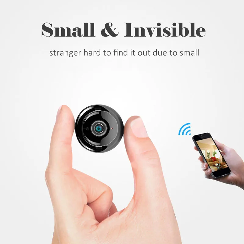 ROSINOP невидимая ip камера camara wifi мини CCTV Беспроводная инфракрасная Ночная