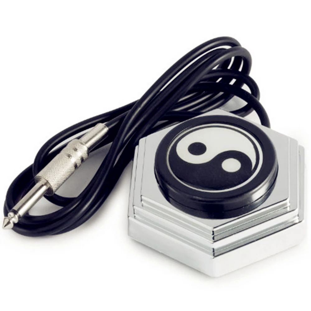 Yinyang Дизайн татуировки педаль переключатель для питания набор TFS07 #|tattoo foot pedal