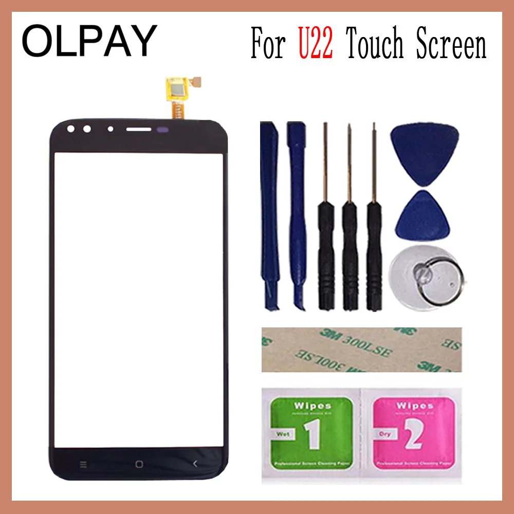 5 ''сенсорная стеклянная панель для Oukitel U22 сенсорный экран дигитайзер стекло