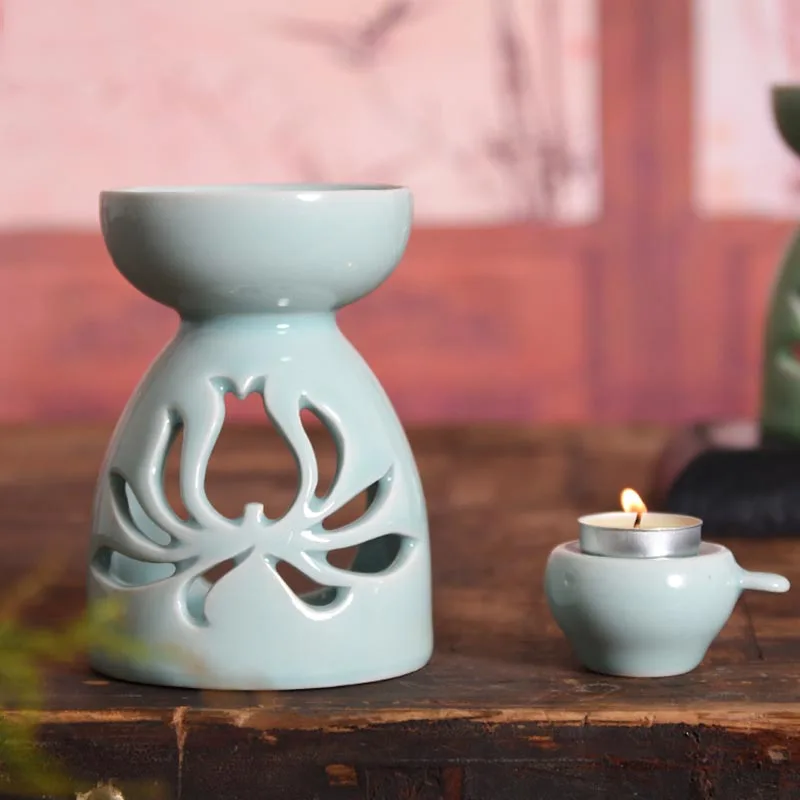 Курильница Longquan Celadon подсвечник с эфирным маслом для салона красоты курильница