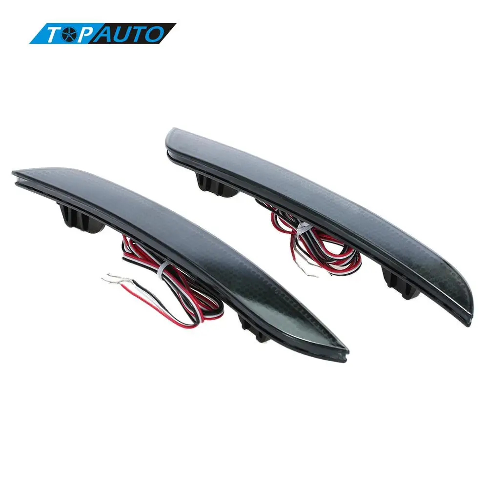 Пара модификаций заднего бампера противотуманные стоп сигналы отражающая