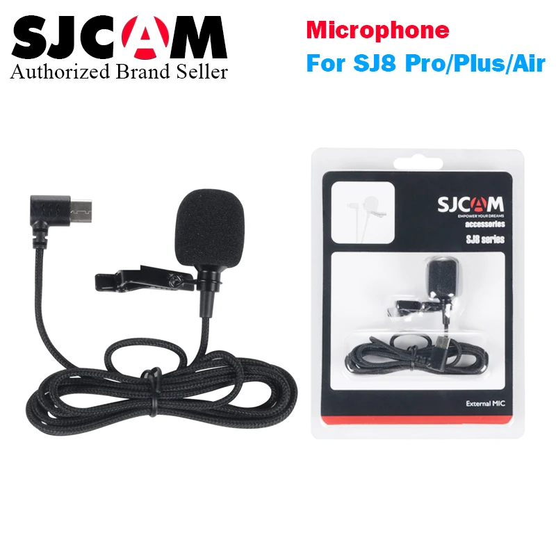 Аксессуары серии SJCAM SJ9 Спортивная Экшн камера микрофон с клипсой для Strike SJ8 AIR