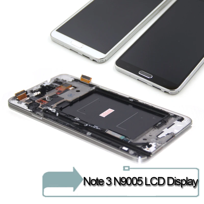 N9005 ЖК дисплей для samsung Galaxy Note 3 Дисплей планшета Сенсорный экран Примечание Frame n9005