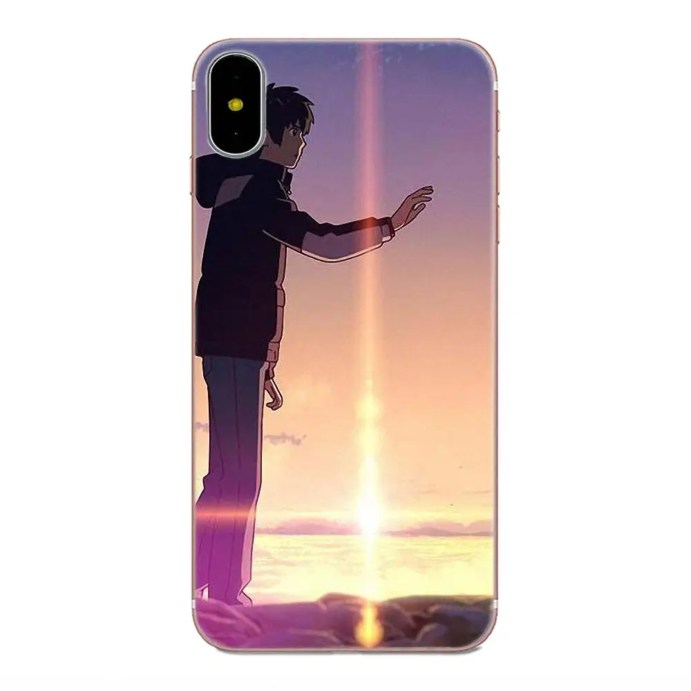 Аниме ваше имя японский ТПУ моды мобильный телефон для Huawei Mate 7 8 9 10 20 P8 P9 P10 P20 P30 Lite