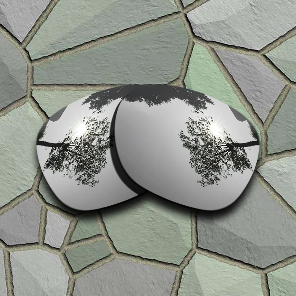 Поляризованные Сменные линзы Oakley Garage Rock хромированные и нефритовые зеленые