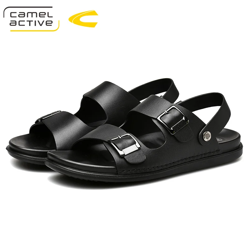 Сандалии Camel Active из натуральной кожи быстросохнущие летние качественные